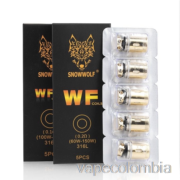 Bobinas De Repuesto Vape Recargables Snowwolf Wolf Wf Bobinas De Malla 0.17ohm Wf-x1